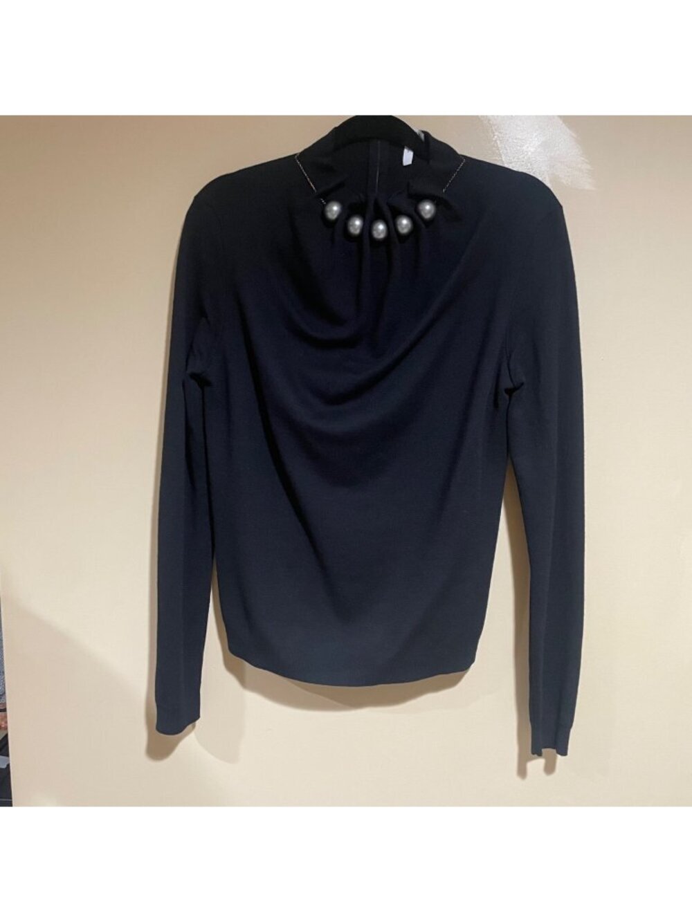 Loewe embellished wool top